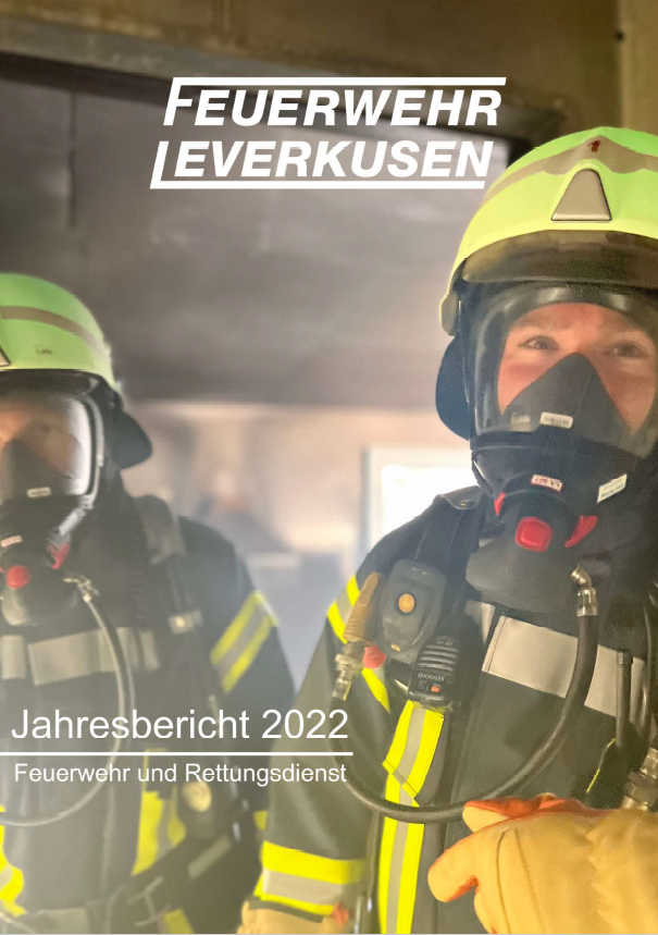 Jahresbericht Feuerwehr Leverkusen 2022