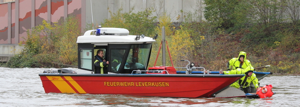 Mehrzweckboot Feuerwehr Leverkusen