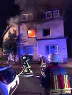 Wohnungsbrand fordert drei Verletzte